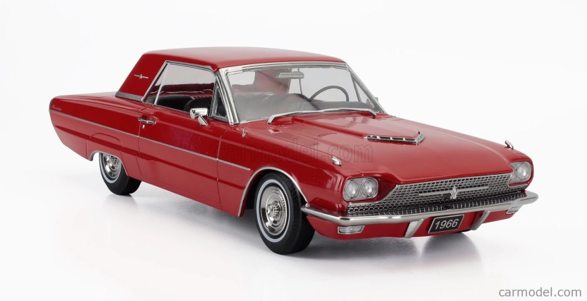 Kk-scale Ford usa Thunderbird Cabriolet Hard-top Closed 1966 1:18 Red