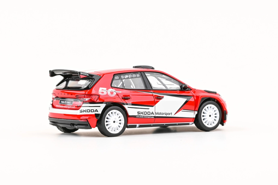 Abrex Škoda Fabia IV RS Rally2 (2022) 1:43 - Škoda Motorsport Design 2024 200RS