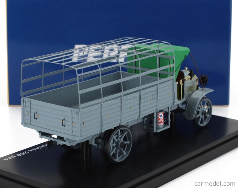 Perfex Peugeot 1525 Truck Cassonato 1917-1920 1:43 Sivá