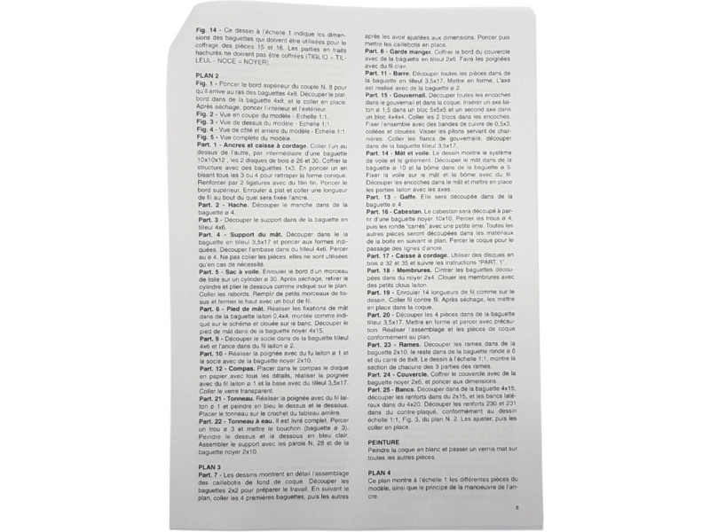 Mantua Model Victory šalupa 1:16 kit