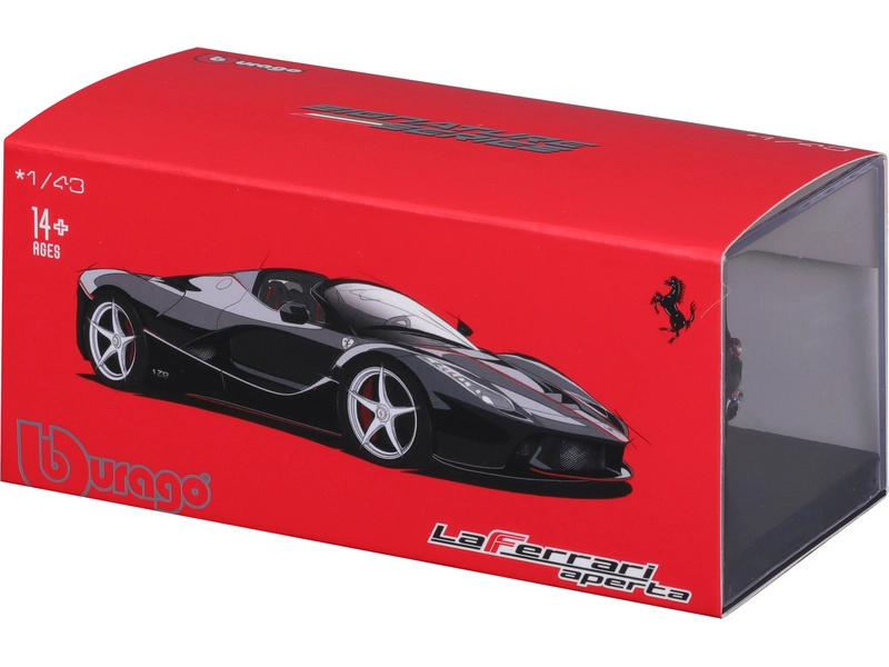 Bburago Signature Ferrari LaFerrari Aperta 1:43 černá