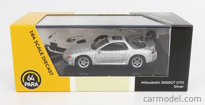 Paragon-models Mitsubishi 3000gt Gto Coupe 1991 1:64 Silver