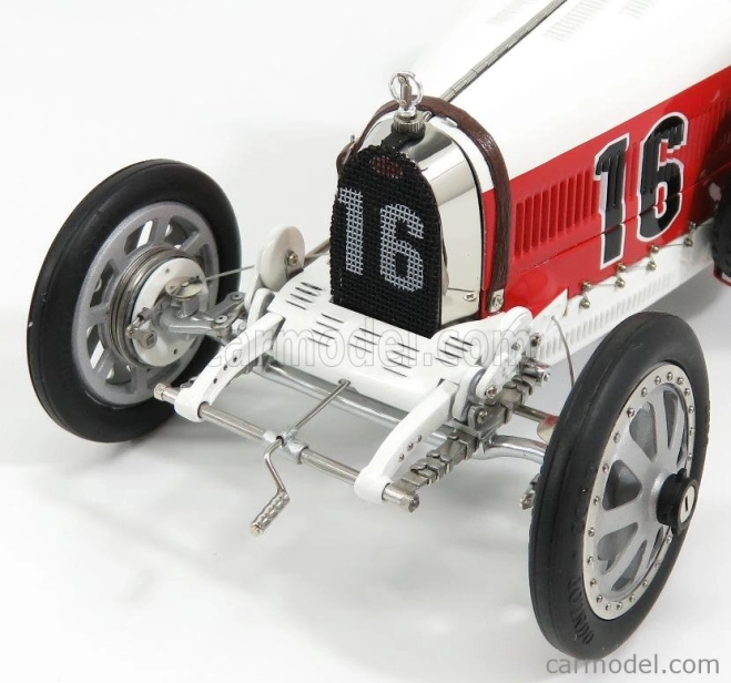 Cmc Bugatti T35 N 16 Nation Colour Project Monaco 1924 1:18 červená biela