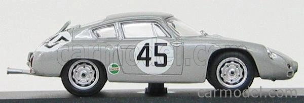 Najlepší model Porsche 1600 Gs Abarth N 45 Sebring 1964 Cassel - Sesslar 1:43 Silver