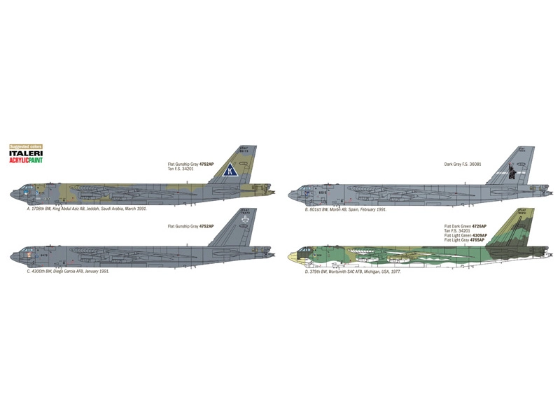 Italeri B-52G Stratofortress (1:72)