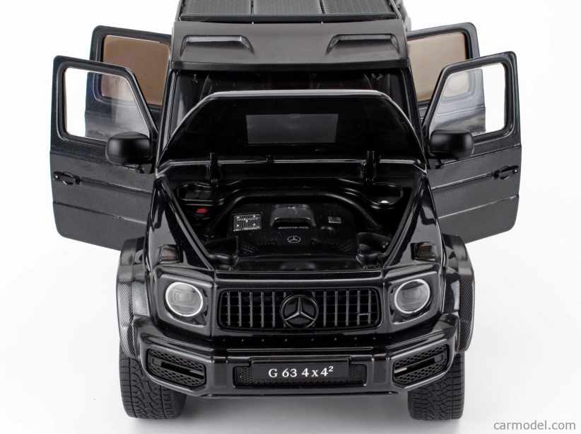 I-scale Mercedes benz G-class G63 Amg V8 Biturbo 4x4 (w463) 2022 1:18 Black Met