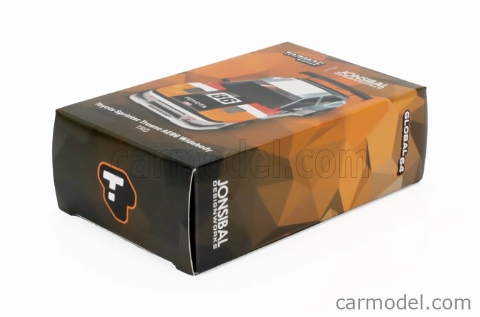 Tarmac Toyota Sprinter Trueno (ae86) N 86 Widebody Trd Racing 1980 1:64 Různé