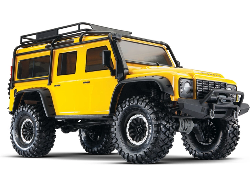 RC auto Traxxas TRX-4 Land Rover Defender 1:10 TQi, žlutá
