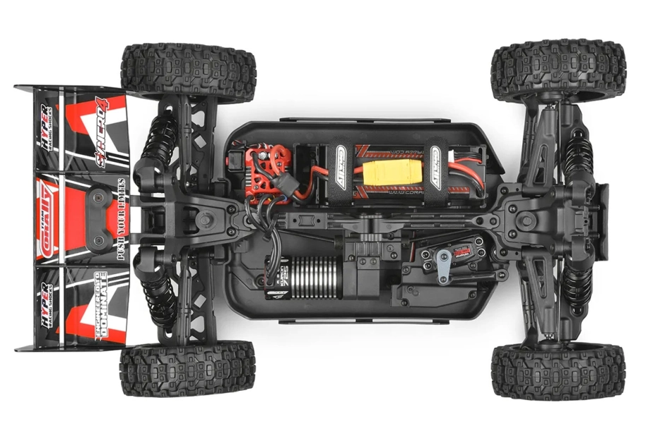 SYNCRO-4 - BUGGY 4WD 3-4S Brushless - RTR - 2026 červená