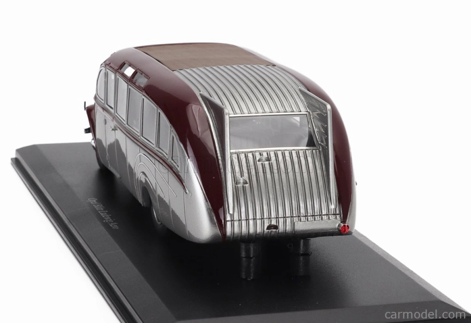 Autocult Opel Blitz Ludewig Aero Bus Autobus Germany 1934 1:43 Červená Stříbrná