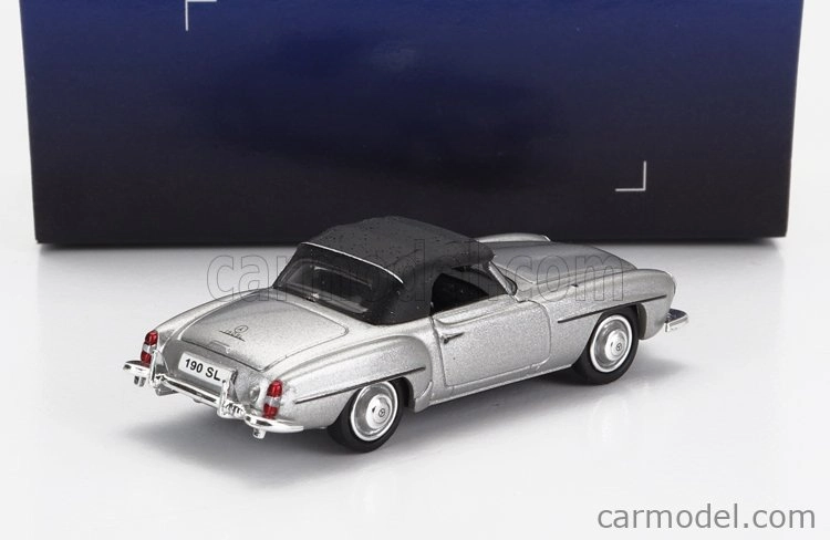 Ricko Mercedes benz Sl-class 190sl (w121) Spider Closed 1955 1:87 Slver Black