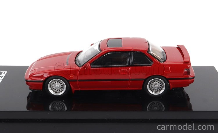 Zapaľovanie modelu Honda Prelude Si 1989 1:64 Červená