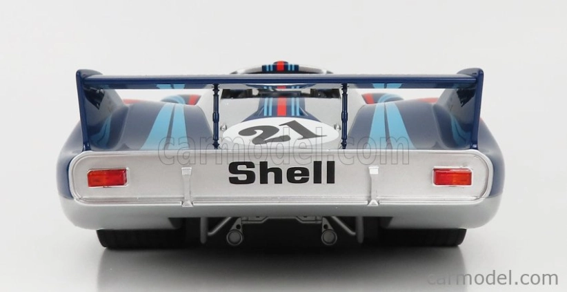 Cmr Porsche 917lh 4.9l Team Martini Racing N 21 24h Le Mans 1971 Vic Elford - Gerard Larrousse 1:12 Stříbrná Modrá