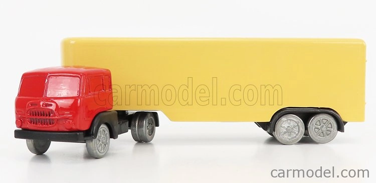 Officina-942 Fiat 682 T2 Truck Semirimorchio Furgonato 1955 1:76 Červená krémová