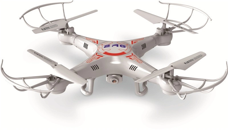 RC dron Syma X5C-1 v ALU kufri, biela