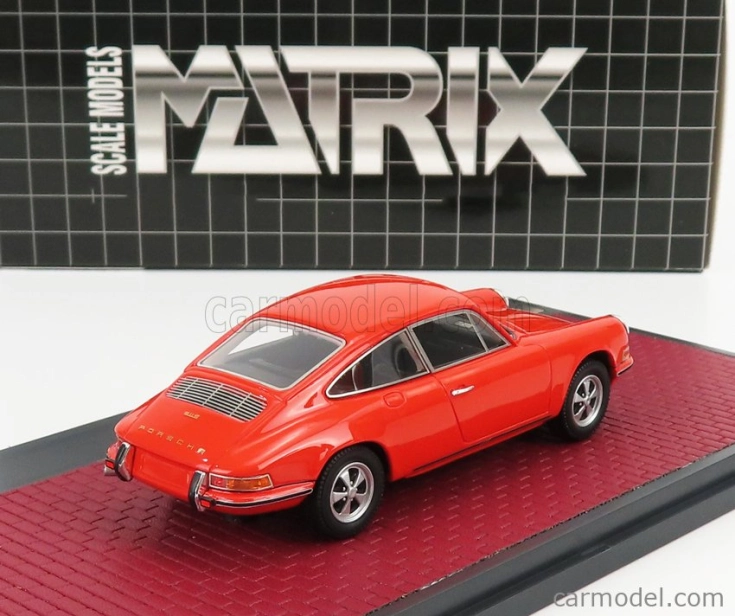 Matrix scale models Porsche 911 916 Prototype 1970 1:43 Red