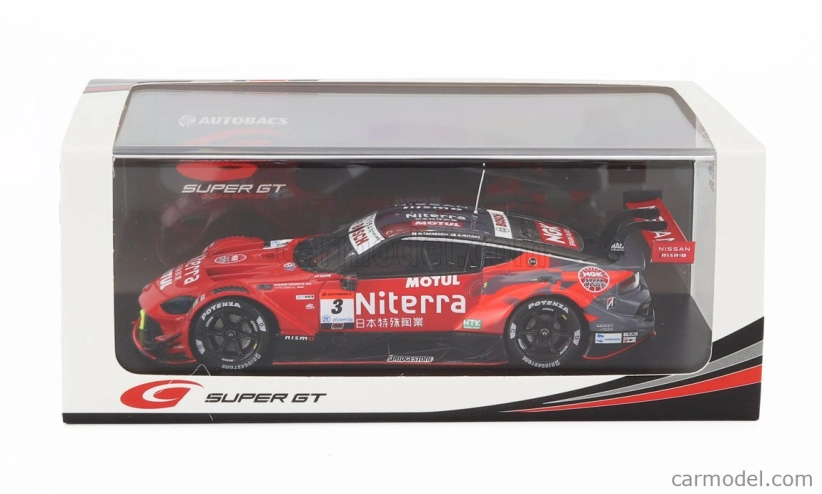 Spark-model Nissan Z Team Nismo Nddp N 3 Gt500 Class Super Gt 2024 Mitsunori Takaboski - Atsushi Miyake 1:43 Červená čierna