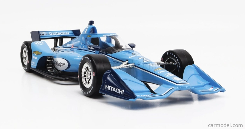 Greenlight Chevrolet Team Penske N 3 1:18, světle modrá