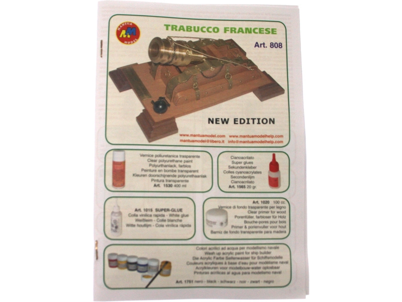 Mantua Model Francouzský hmoždíř 1:17 kit