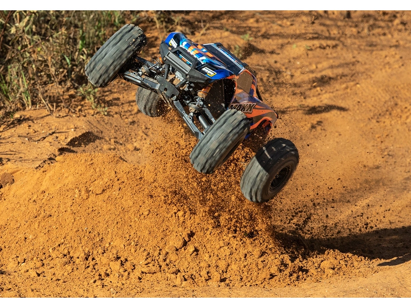 RC auto Traxxas Maxx 1:8 4WD TQi RTR, červená