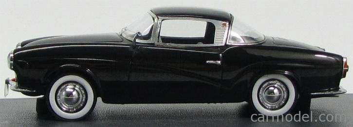 Matrix scale models Volkswagen Rometsch Lawrence Coupe 1959 1:43 Black