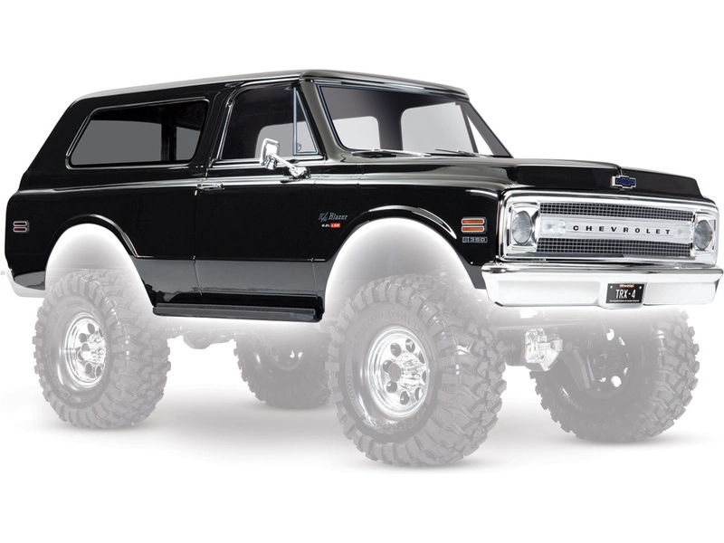 Traxxas Chevrolet Blazer 1969 čierny