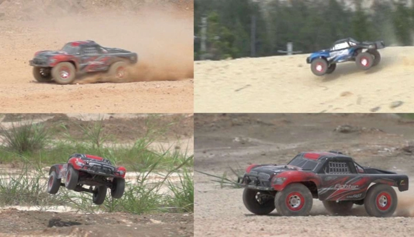 RC auto Fighter Pro Short Course Truck, modrá | RCprofi.cz