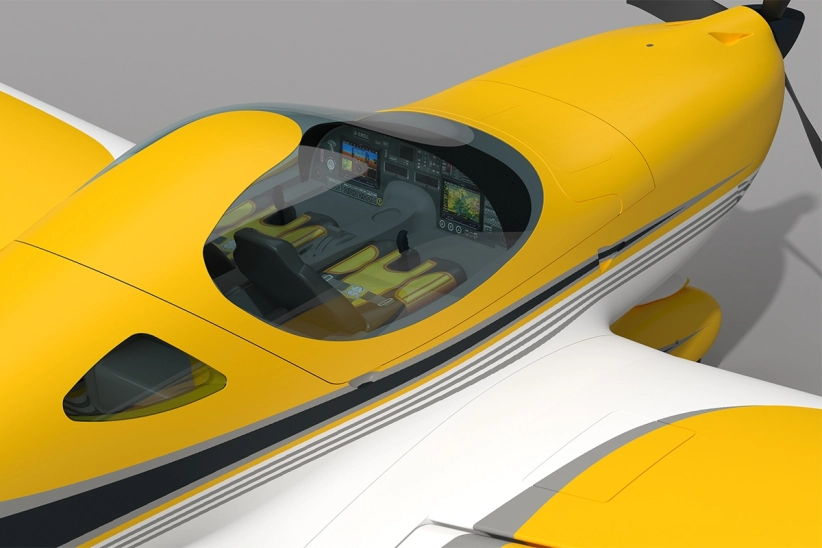 KAVAN Bristell B23 1600 mm ARF – žltá