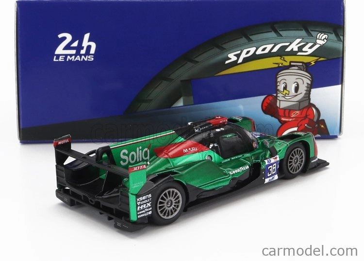 Spark-model Oreca Gibson 07 Gk428 4.2l V8 Team Jota N 38 Winner Lmp2 Trieda 24h Le Mans 2022 R.gonzales - A.f.da Costa - W.stevens 1:64 Green Black