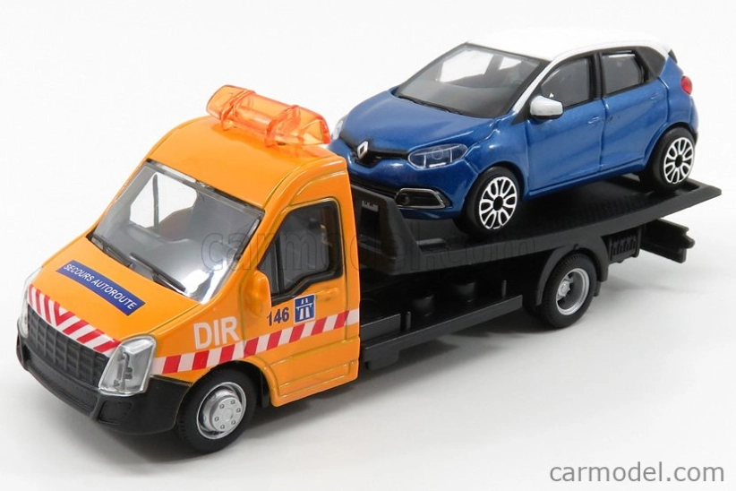 Bburago Mercedes benz Sprinter Soccorso Stradale + Renault Captur 1:43