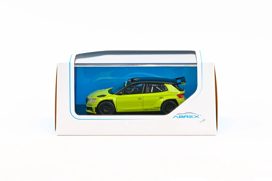 Abrex Škoda Fabia IV RS Rally2 (2022) 1:43 - Zelená Mamba