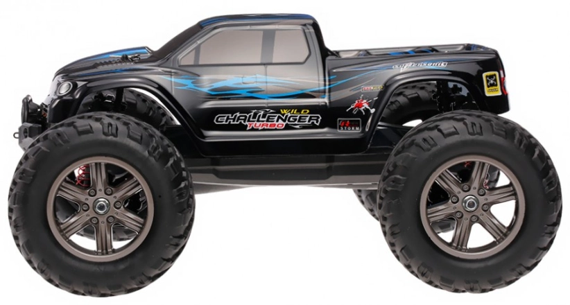RC auto X9115 Challenger monster inovovaná verzia, modrá + náhradná batéria