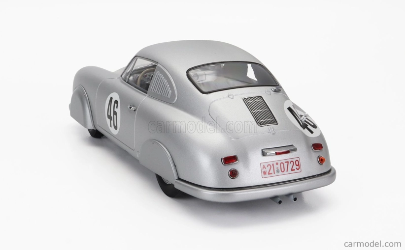 Werk83 Porsche 356 Sl Coupe Team Porsche K.g. N 46 Trieda víťazov 24h Le Mans 1951 Auguste Veuillet - Edmond Mouche 1:18 Striebro