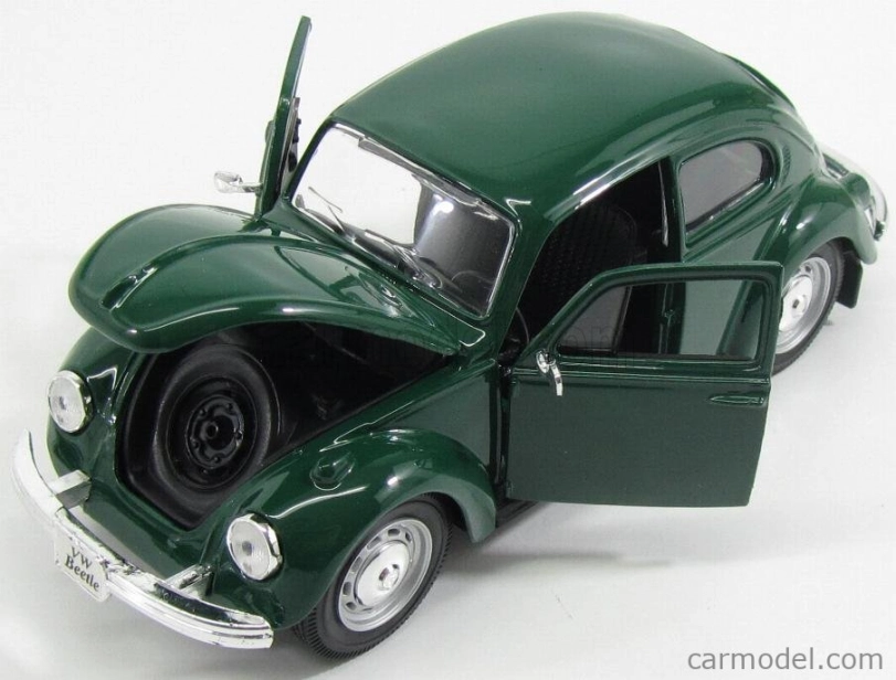 Maisto Volkswagen 1303 Beetle 1972 1:24 zelená