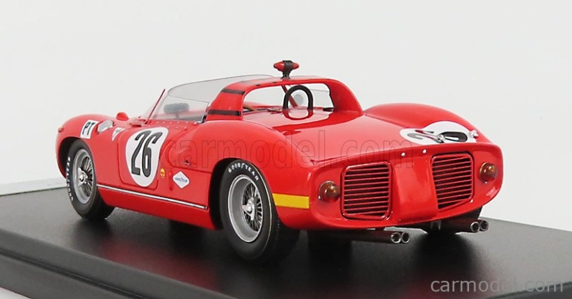 Looksmart Ferrari 330p Spider N 26 12h Sebring 1965 B.grossman - S.hudson 1:43 Červená Žlutá