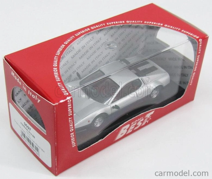 Najlepší model Ferrari 512bb 1976 1:43 Silver Black