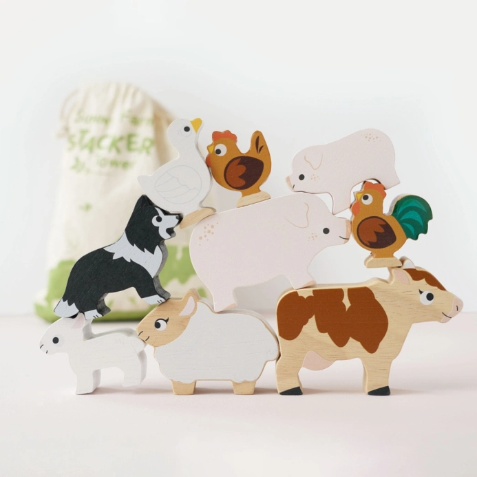 Le Toy Van Petilou Skládací věž Farma