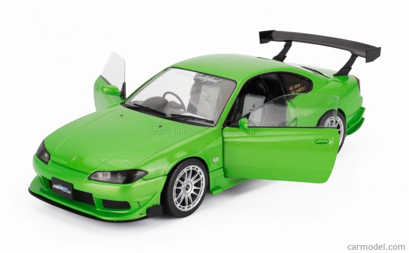Solido Nissan Silvia (s15) Coupe Spec-r Aero 1999 1:18 Green Met