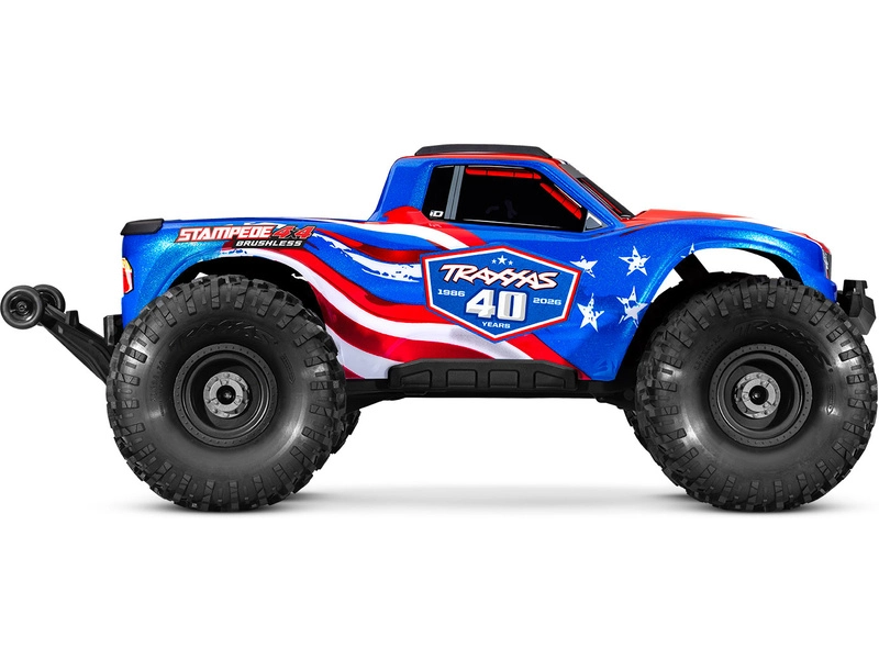 Traxxas Stampede 4x4 1:10 VX3 RTR červený