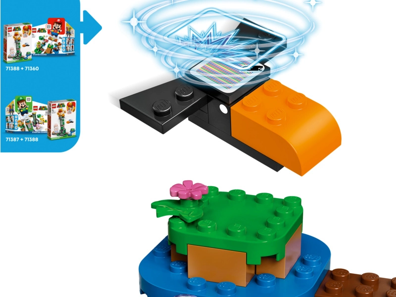 LEGO Super Mario - Boss Sumo Bro a padajúca veža - rozširujúca sada