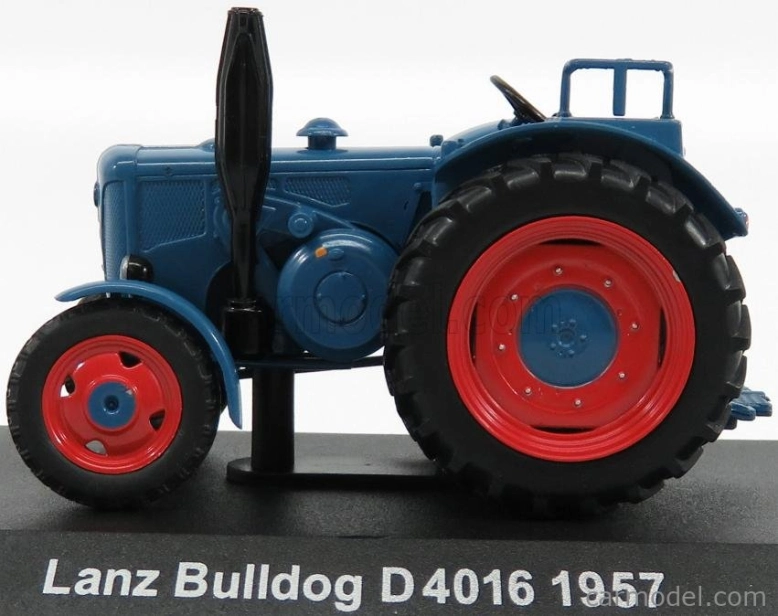 Edicola Lanz Bulldog D4016 Tractor 1957 - Con Vetrina - S vitrínou 1:43 Modrá červená