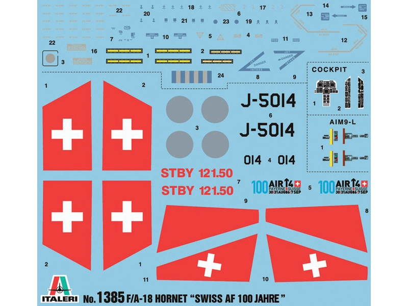 Italeri F/A 18 Swiss Air Force (1:72)