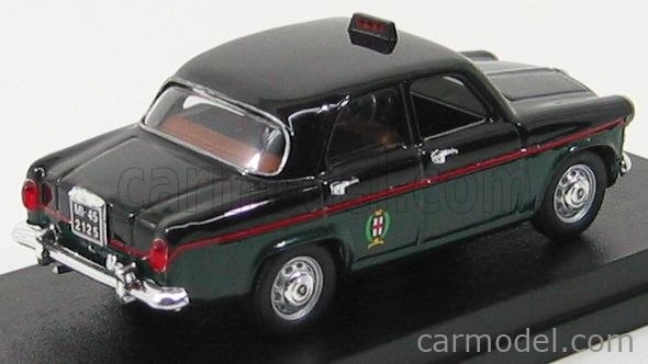 Rio-models Alfa romeo Giulietta Taxi Milano 1959 1:43 čierno-zelená