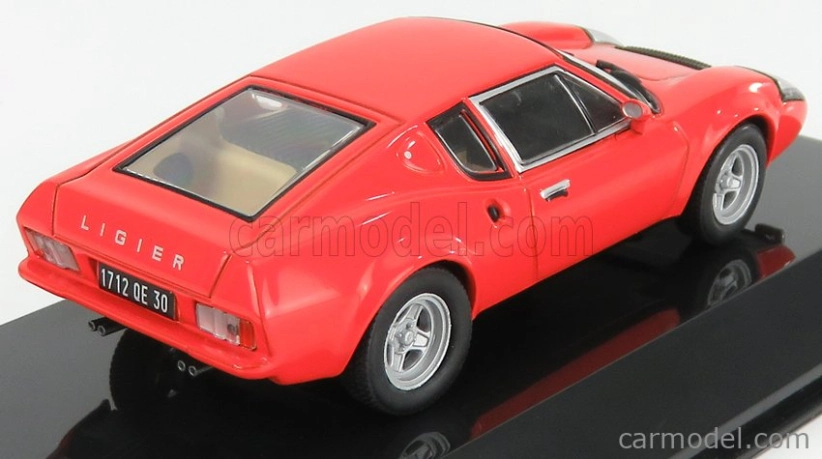 Edicola Ligier Js2 1972 - Con Vetrina - S vitrínou 1:43 červená