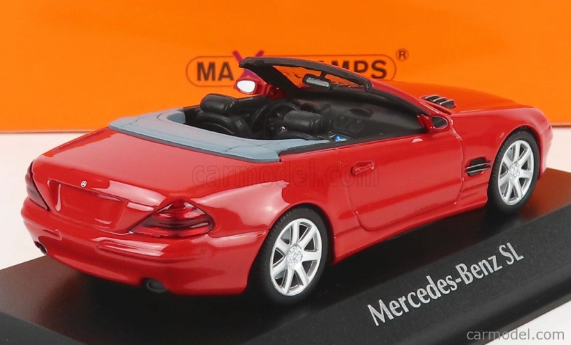 Minichamps Mercedes benz Sl-class (r230) 2001 1:43 Červená