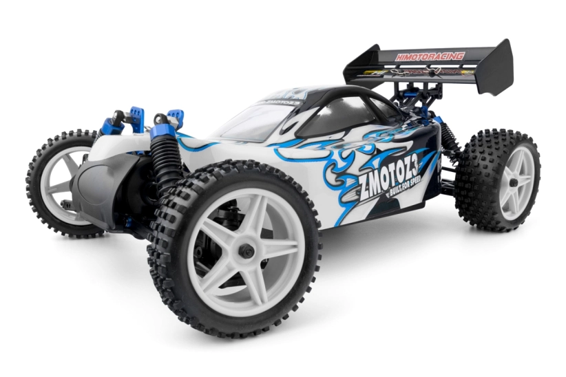 HiMOTO 1:10 Buggy Z-3 Brushless 2,4 GHz RTR súprava, modrá