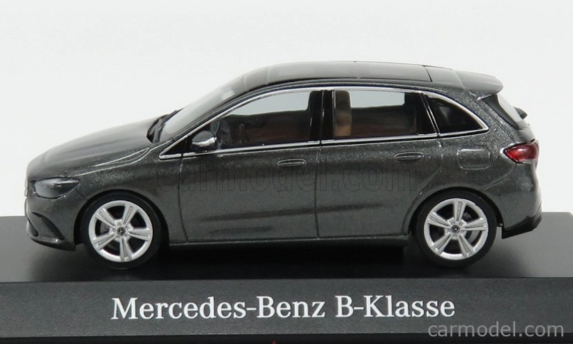 Herpa Mercedes benz B-class (w247) 2018 1:43 Mountain Grey Met