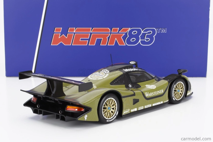Werk83 Porsche 911 Gt1-98 Team Porsche Ag N 0 Test Car 24h Le Mans 1998 1:18 Zlatá Černá