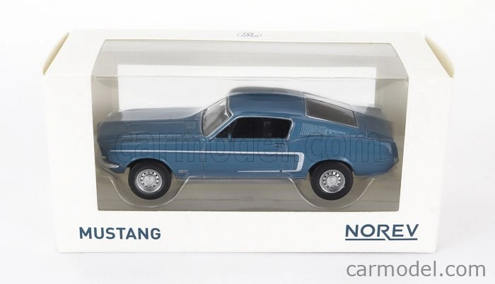 Norev Ford usa Mustang Gt Fastback Coupe 1968 1:43 Acapulco Blue