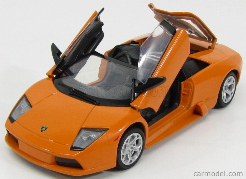 Motor-max Lamborghini Murcielago Lp640 Roadster 2001 1:24 oranžová